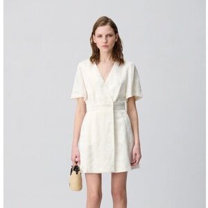 NWT - Off-White Dress Claudie Pierlot